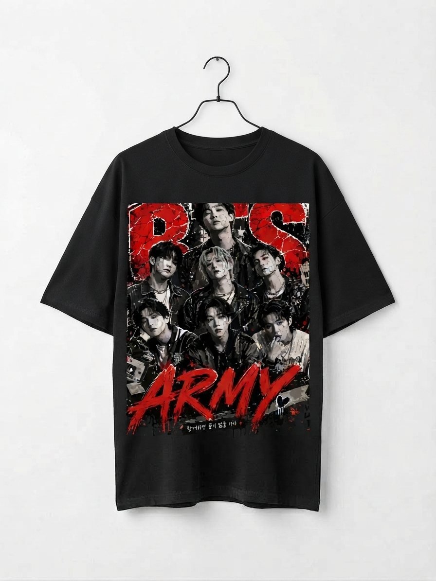 Camiseta BTS Bts Army Collage — vista frontal