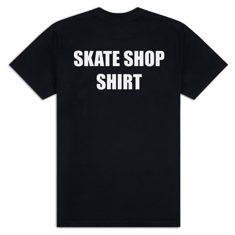 CCS Skate Shop T-Shirt - Black/White — vista 1