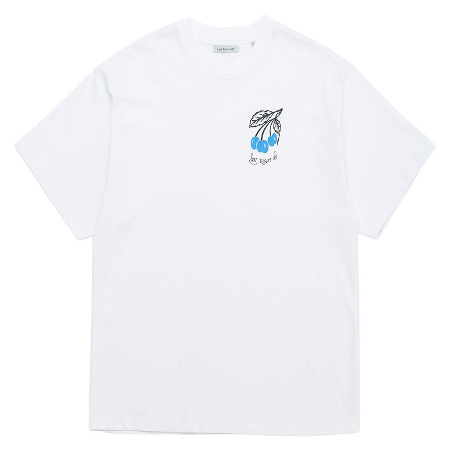 Last Resort AB Cherries T-Shirt - White — vista 1