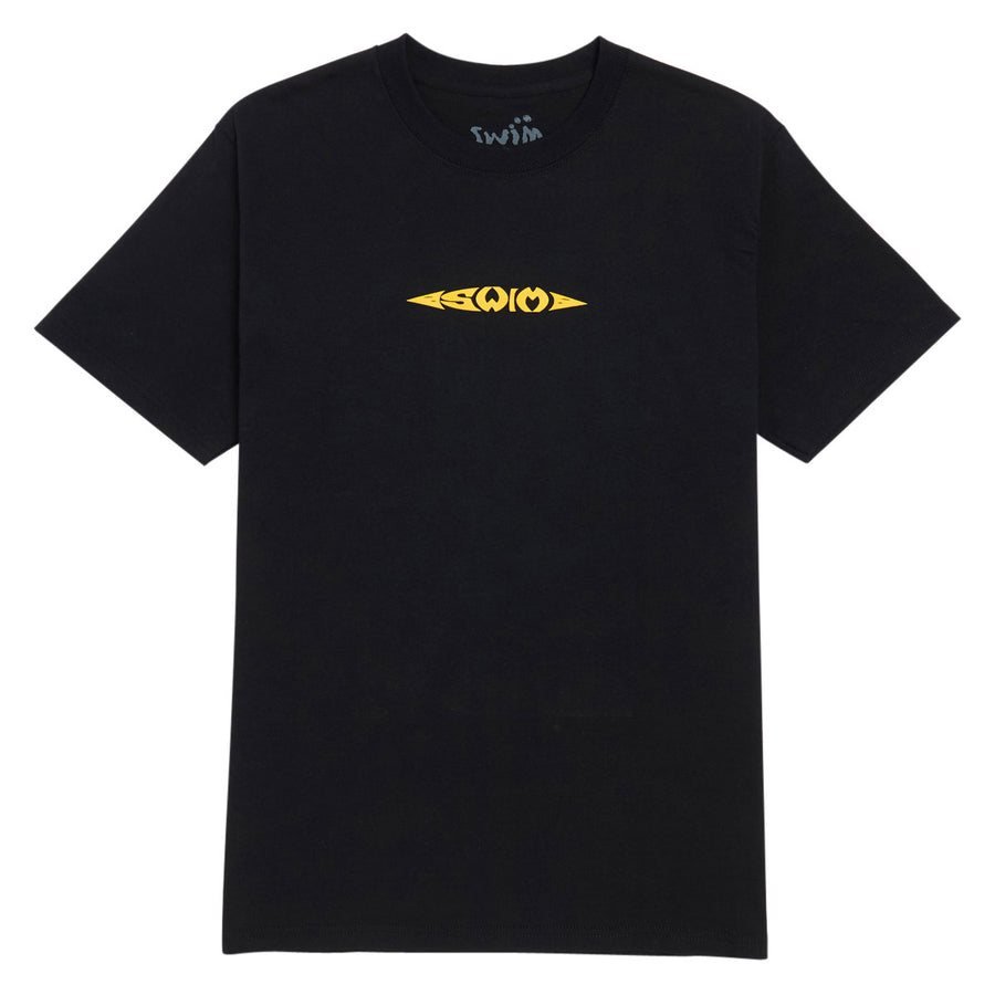 Swim Tribal T-Shirt - Black — vista 1
