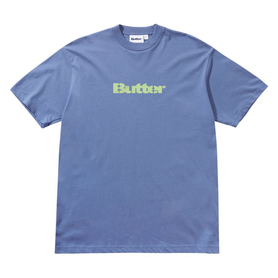 Butter Goods Stencil Logo T-Shirt - Pacific — vista 1