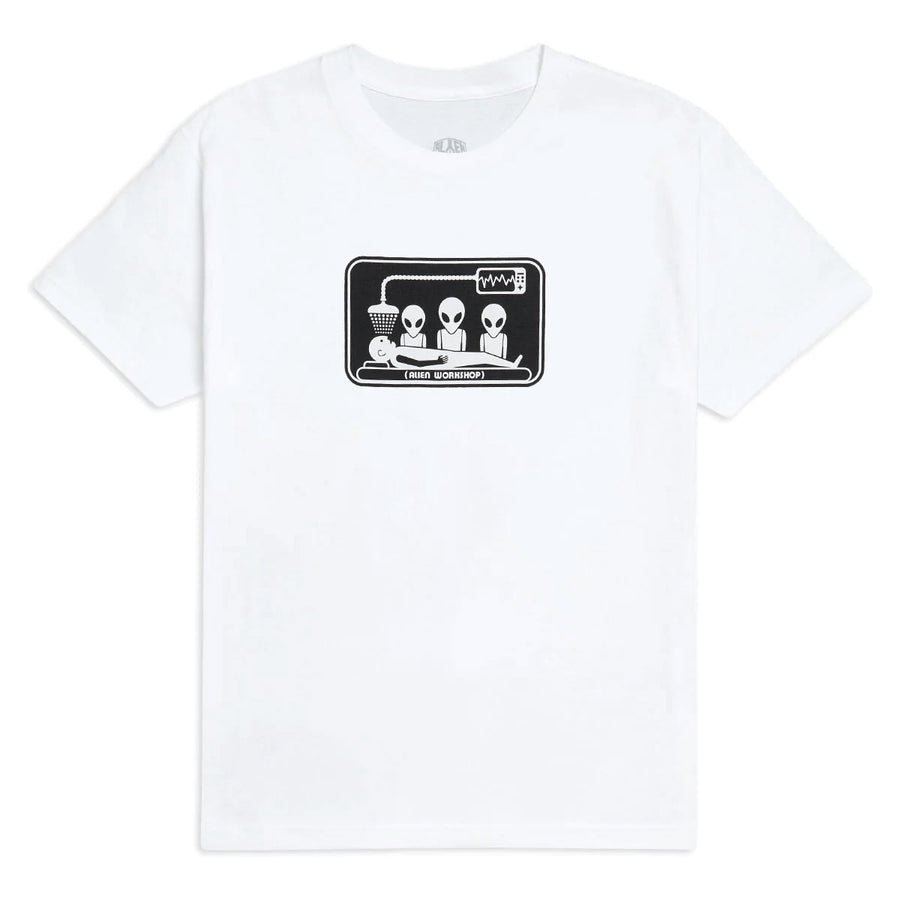 Alien Workshop Abduction T-Shirt - White — vista 1