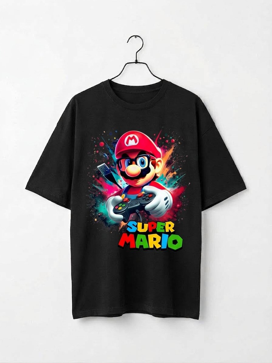 Camiseta Super Mario 22 — negra