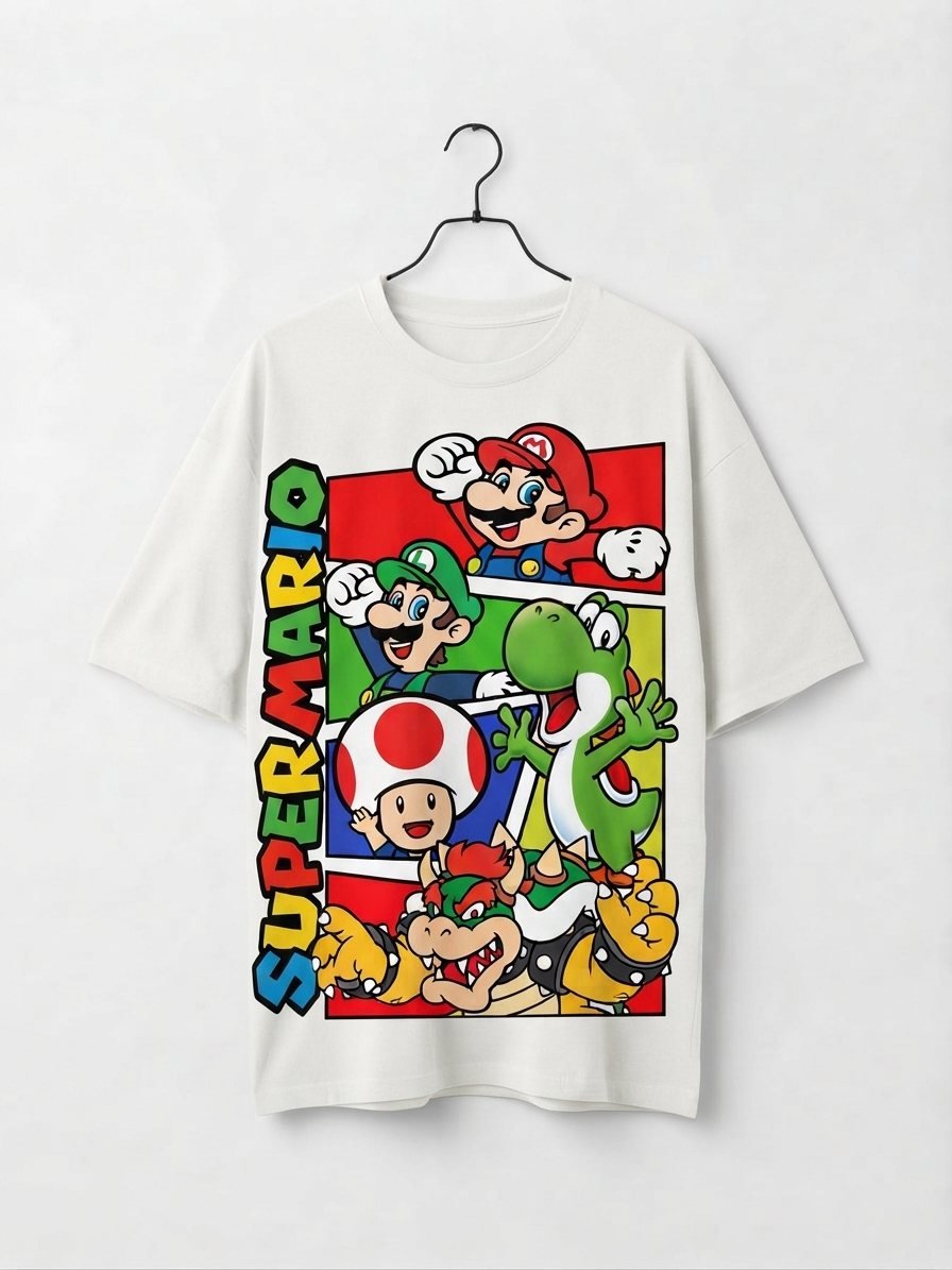 Camiseta Super Mario 01