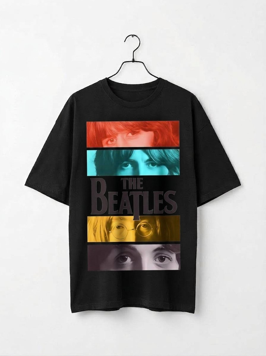 Camiseta The Beatles 09 — negra