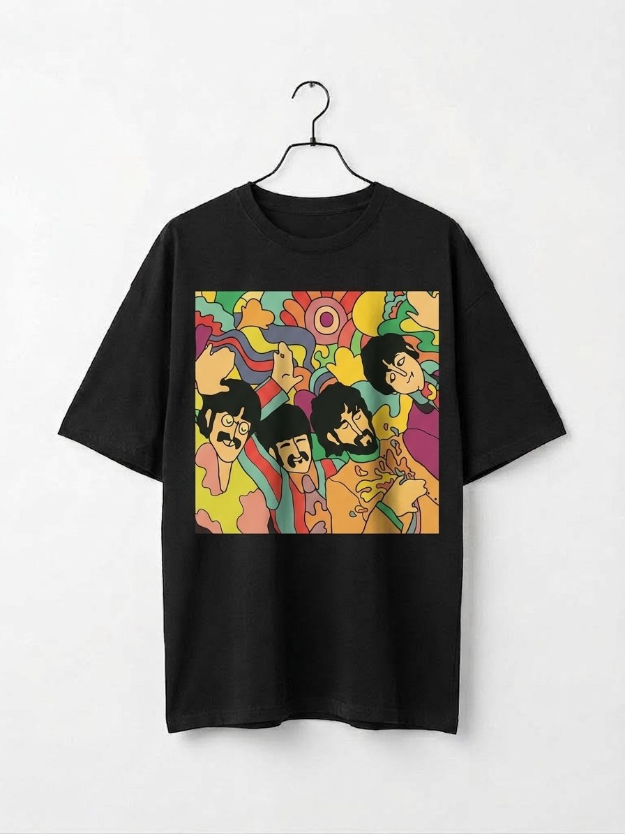 Camiseta The Beatles 53 — negra