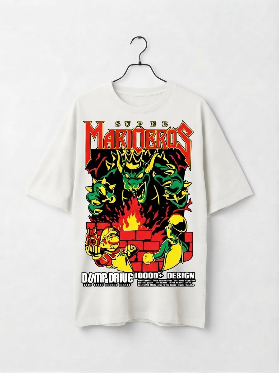 Camiseta Super Mario 28