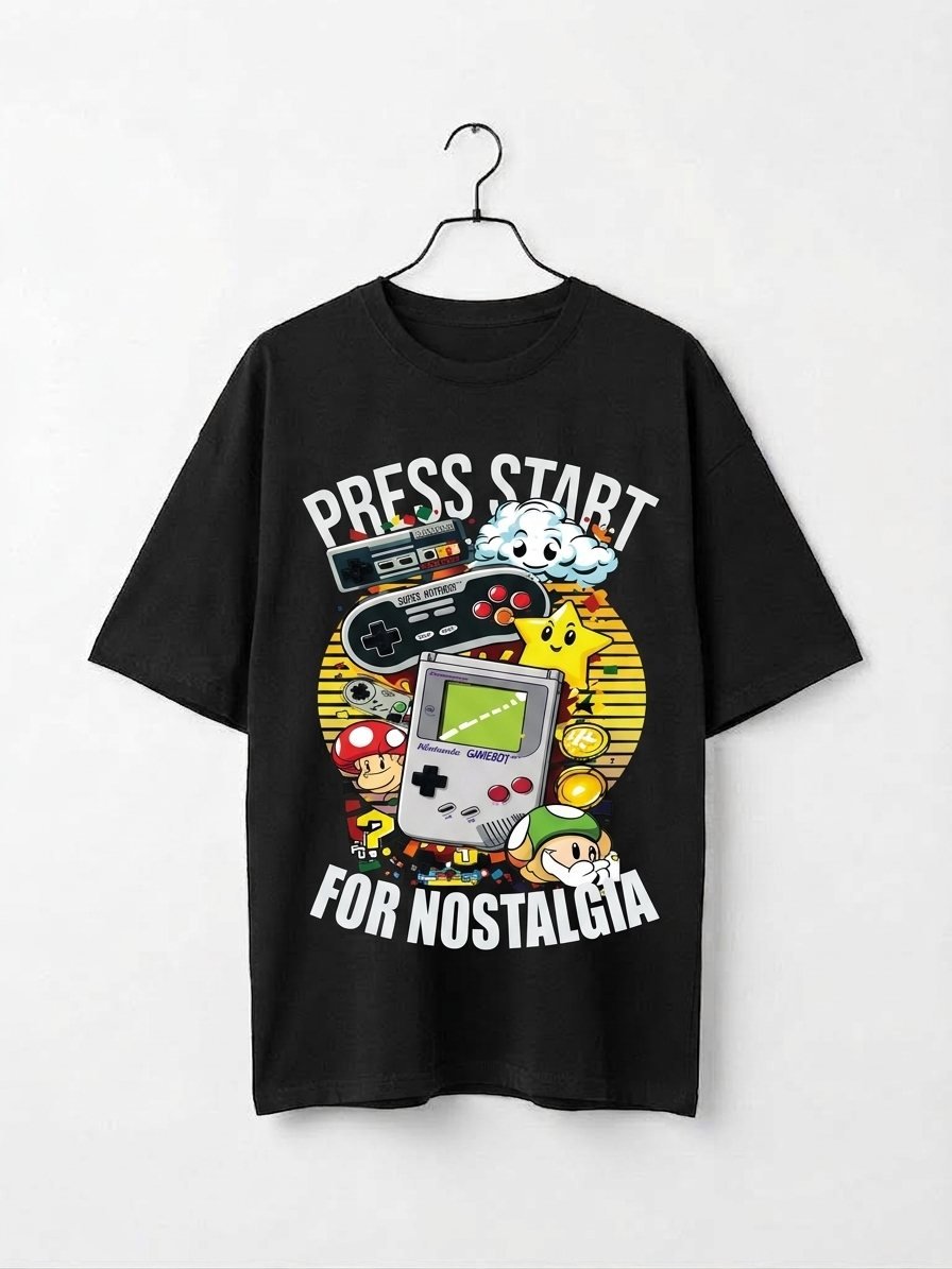 Camiseta Super Mario 56 — negra