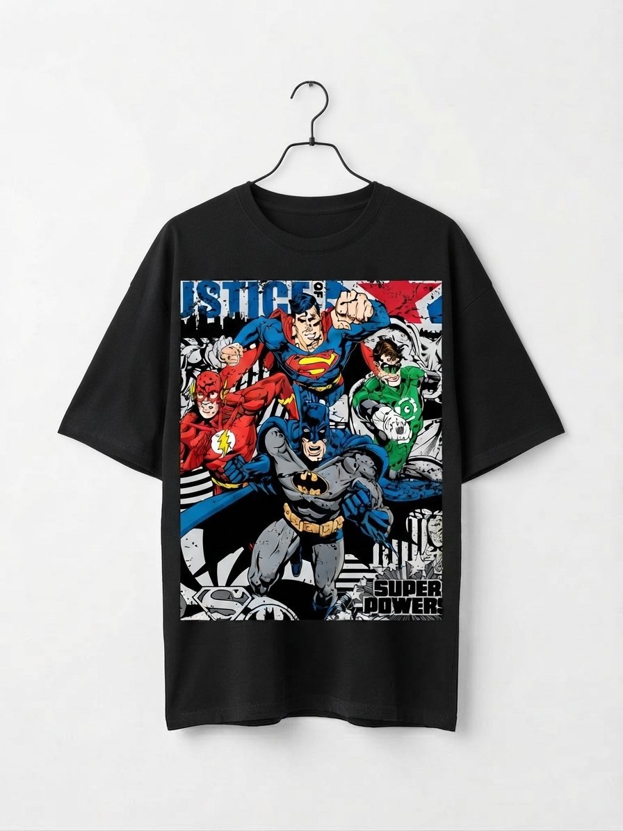 Camiseta DC 77 — negra