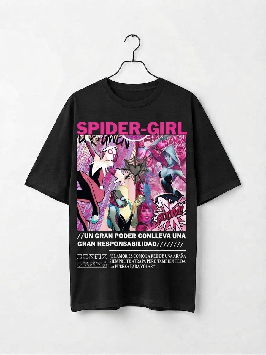 Camiseta Marvel 04 — negra