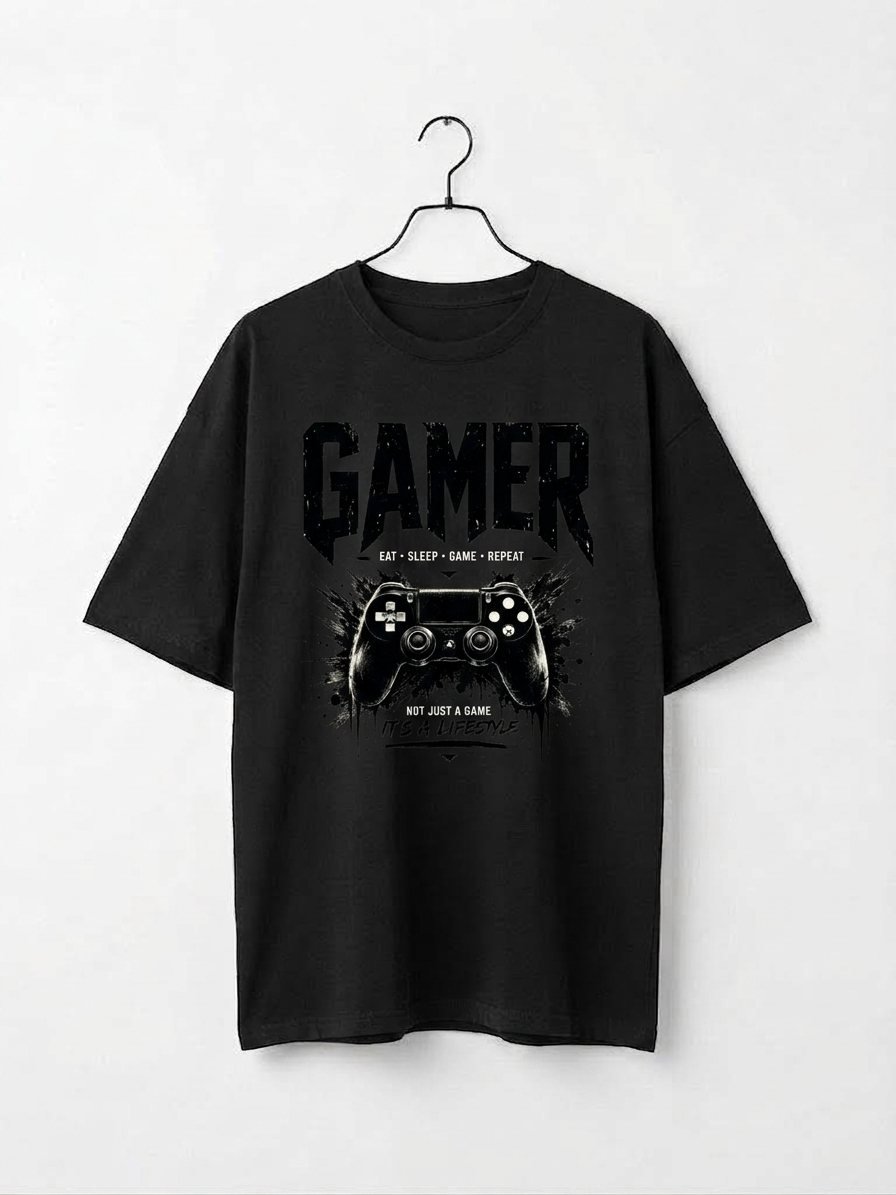 Camiseta Videojuegos 06 — negra