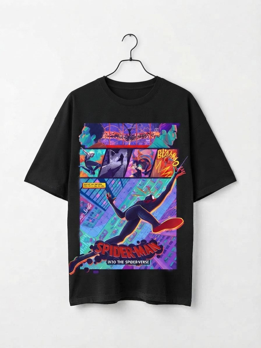 Camiseta Spider-Man 46 — negra