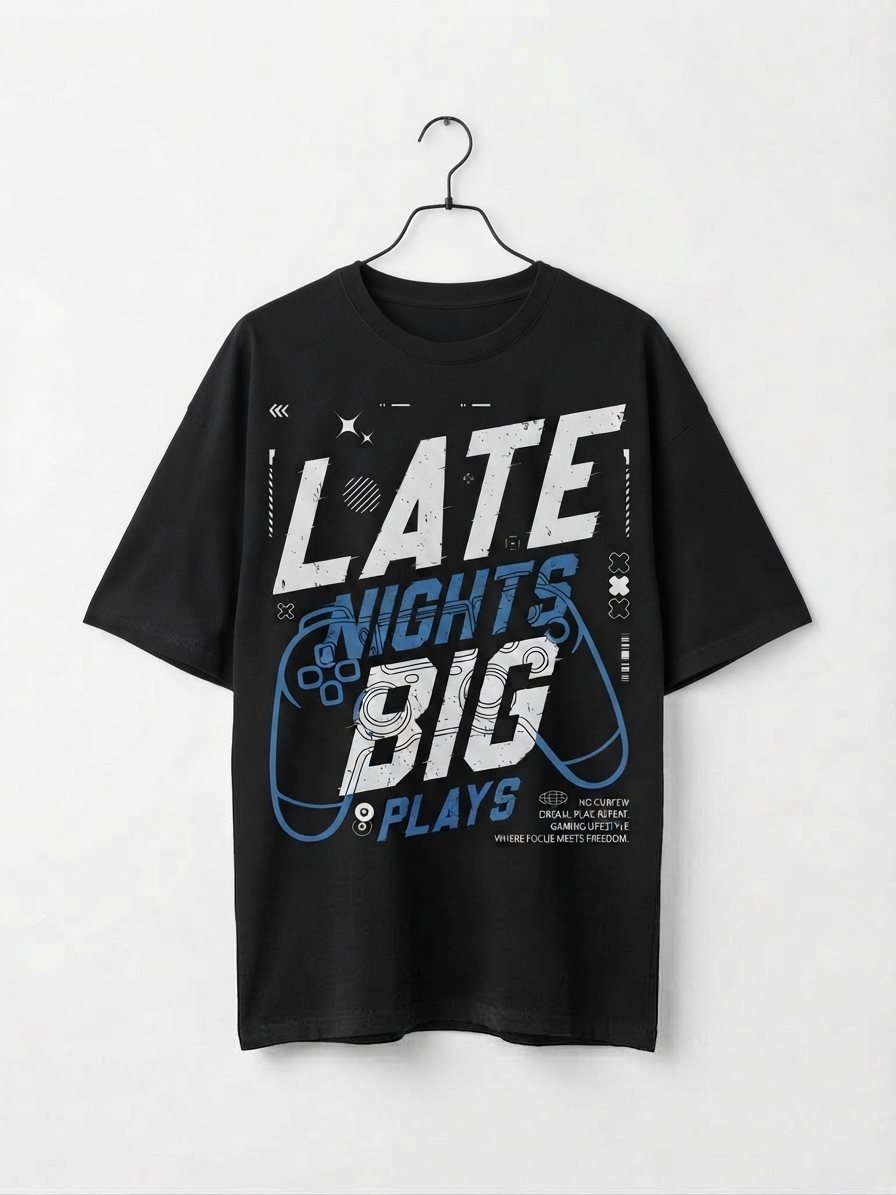 Camiseta Videojuegos 02 — negra