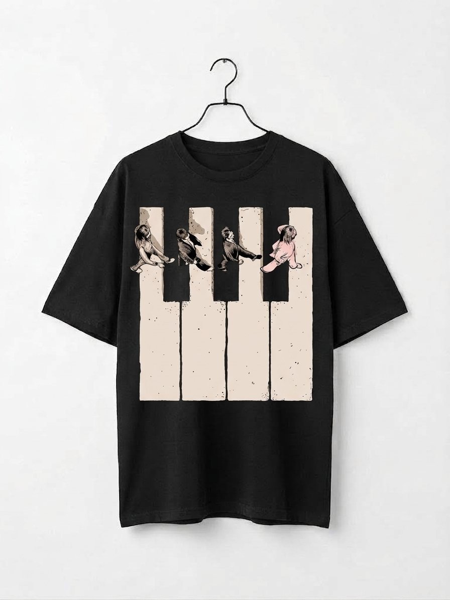 Camiseta The Beatles 27 — negra
