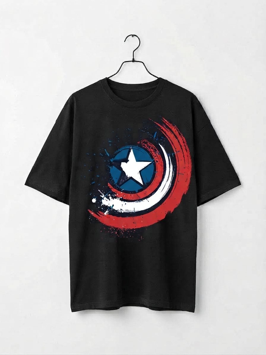 Camiseta Marvel 55 — negra