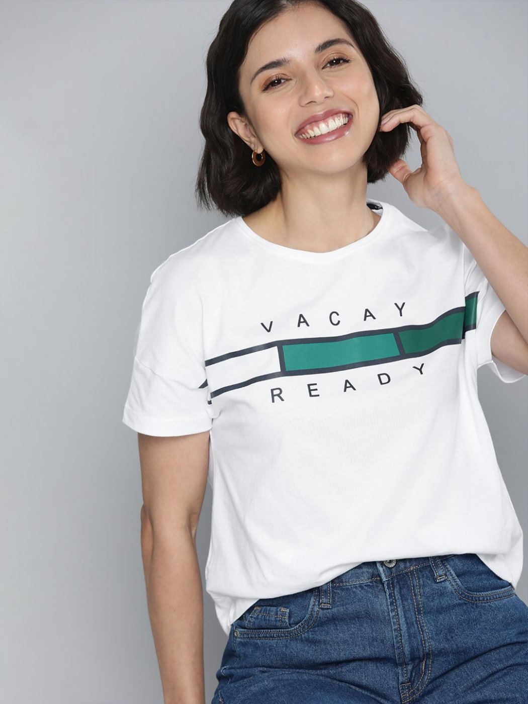 Camiseta Regular Fit Soft Club Blanca — vista frontal