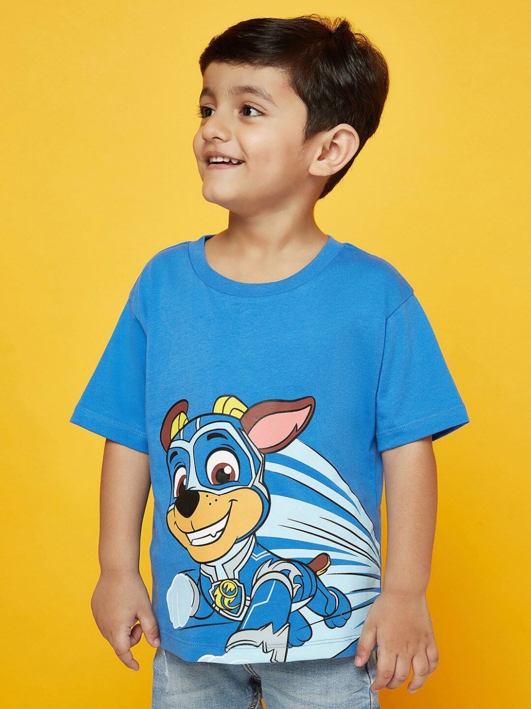 Camiseta Niño Paw Patrol Mini Star Azul Rey — vista frontal