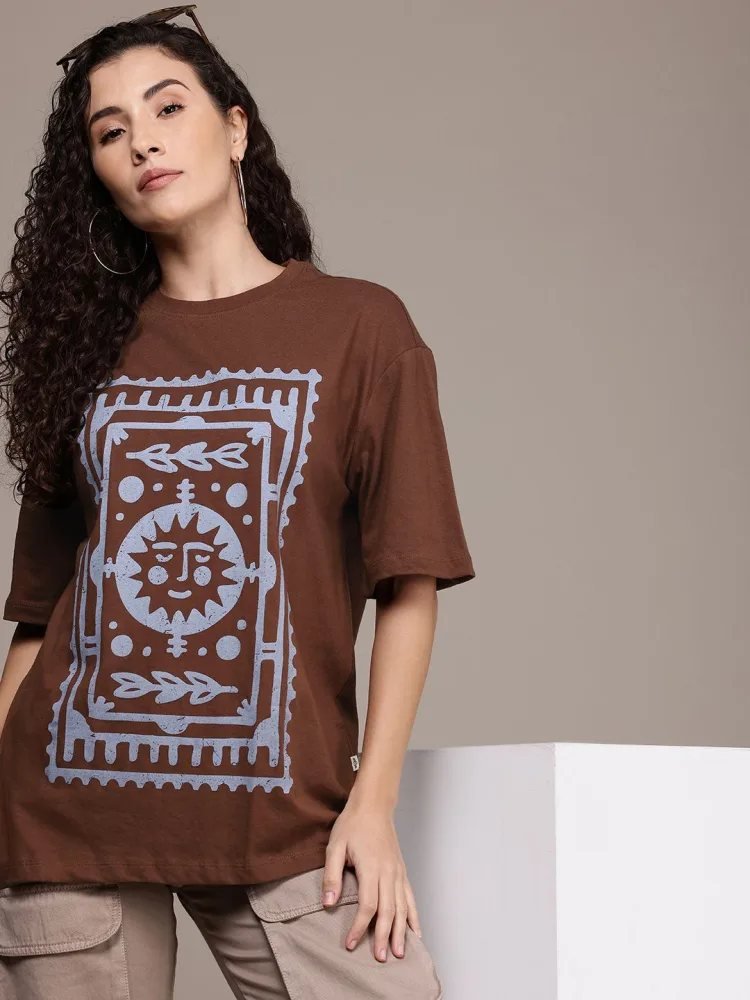 Camiseta Regular Fit Soft Touch Nude — vista frontal