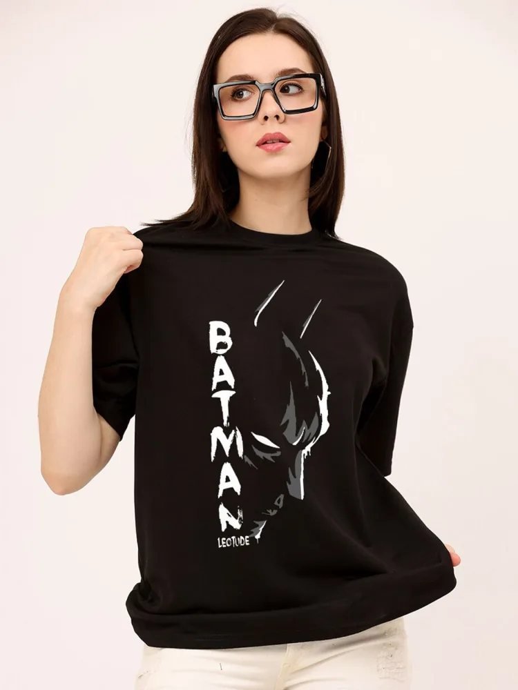 Camiseta Oversize Anchor Co Negra — vista frontal