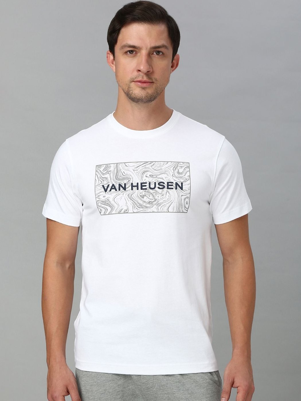 Camiseta Regular Fit Tempo Co Blanca — vista frontal