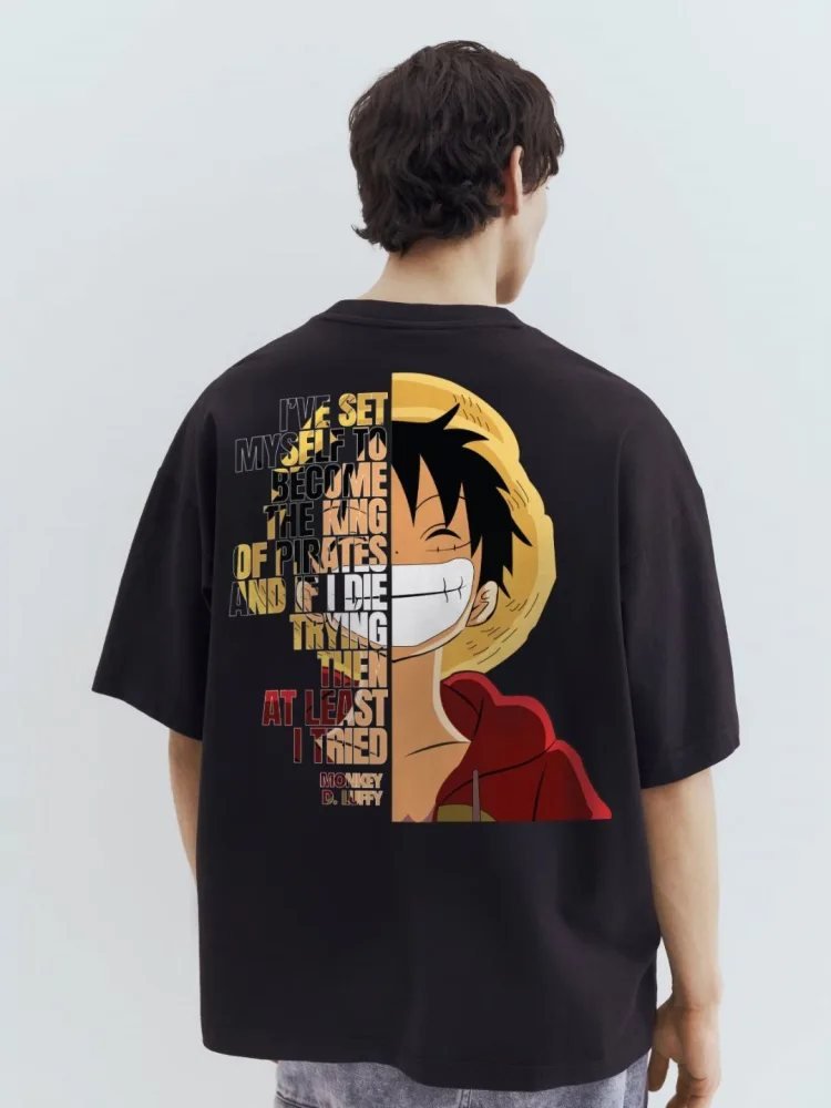 Camiseta Oversize Clean Co Negra — vista frontal