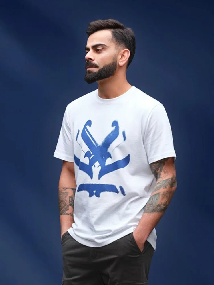 Camiseta Slim Fit Cuello Redondo Urban Basics Vainilla — vista frontal