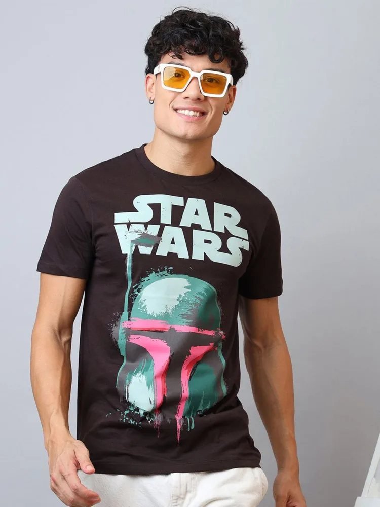 Camiseta Star Wars Regular Fit Everyday Line Nude — vista frontal