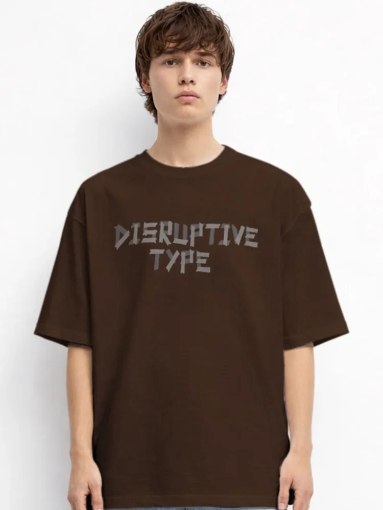 Camiseta Oversize Urban Deck Nude — vista frontal