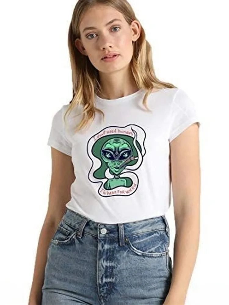 Camiseta Slim Fit Casual Club Blanca — vista frontal