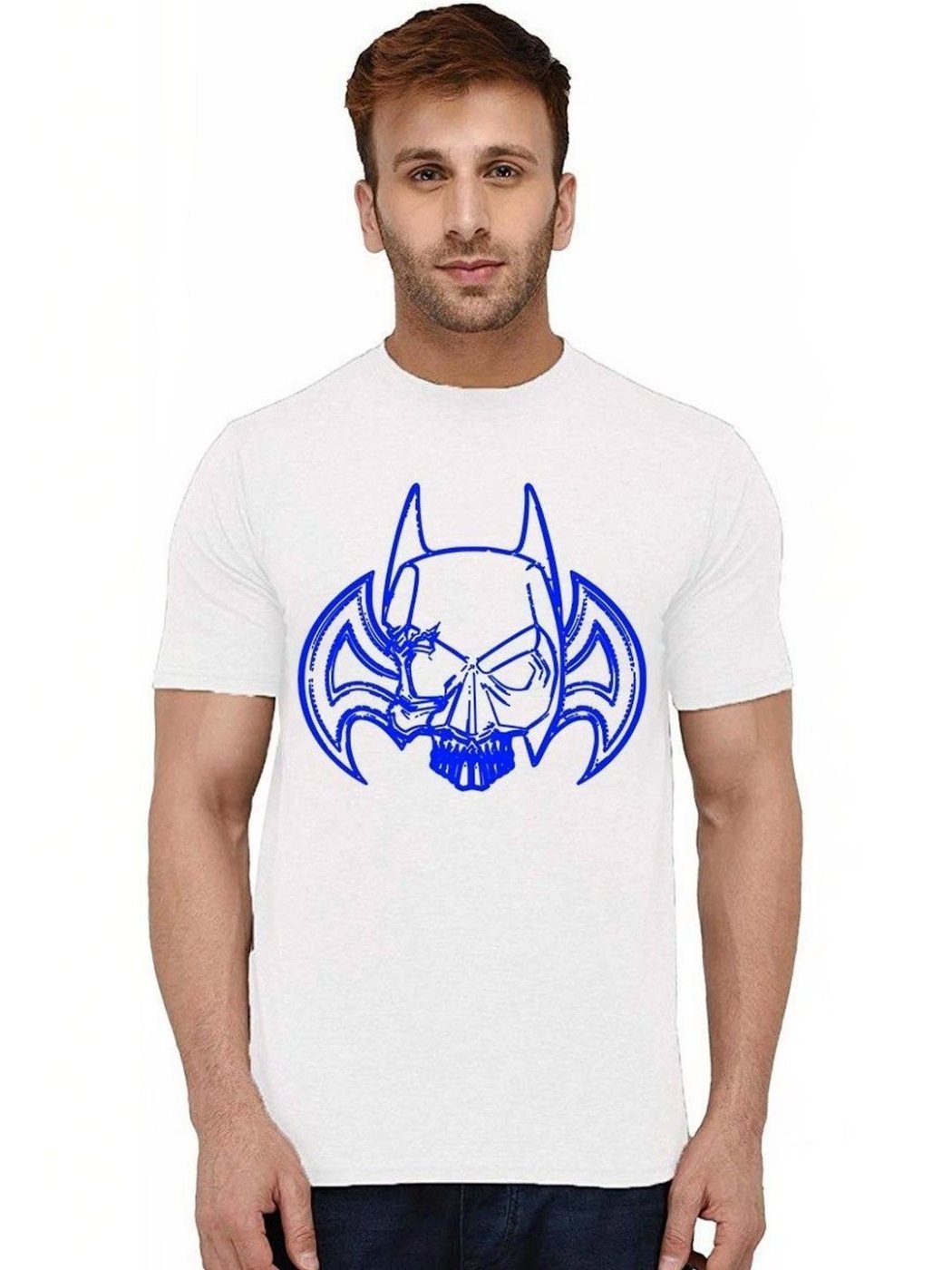 Camiseta Regular Fit Daily Row Blanca — vista frontal