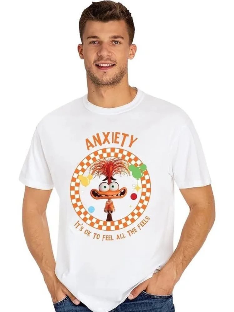 Camiseta Slim Fit Comfy Co Blanca — vista frontal