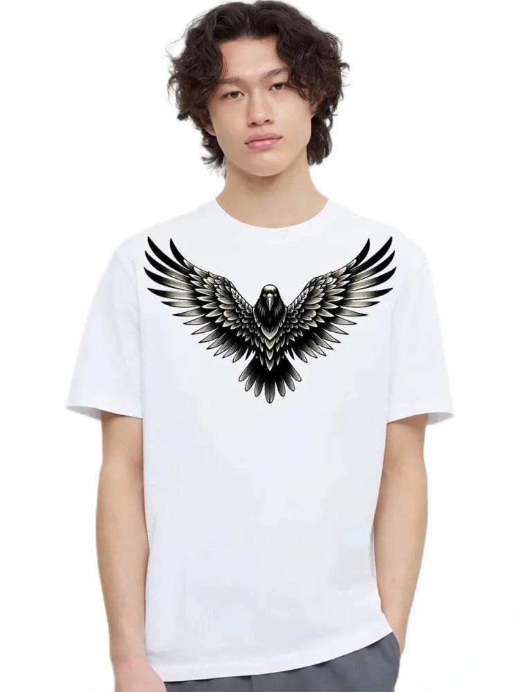 Camiseta Slim Fit Cuello Redondo True Co Blanca — vista frontal