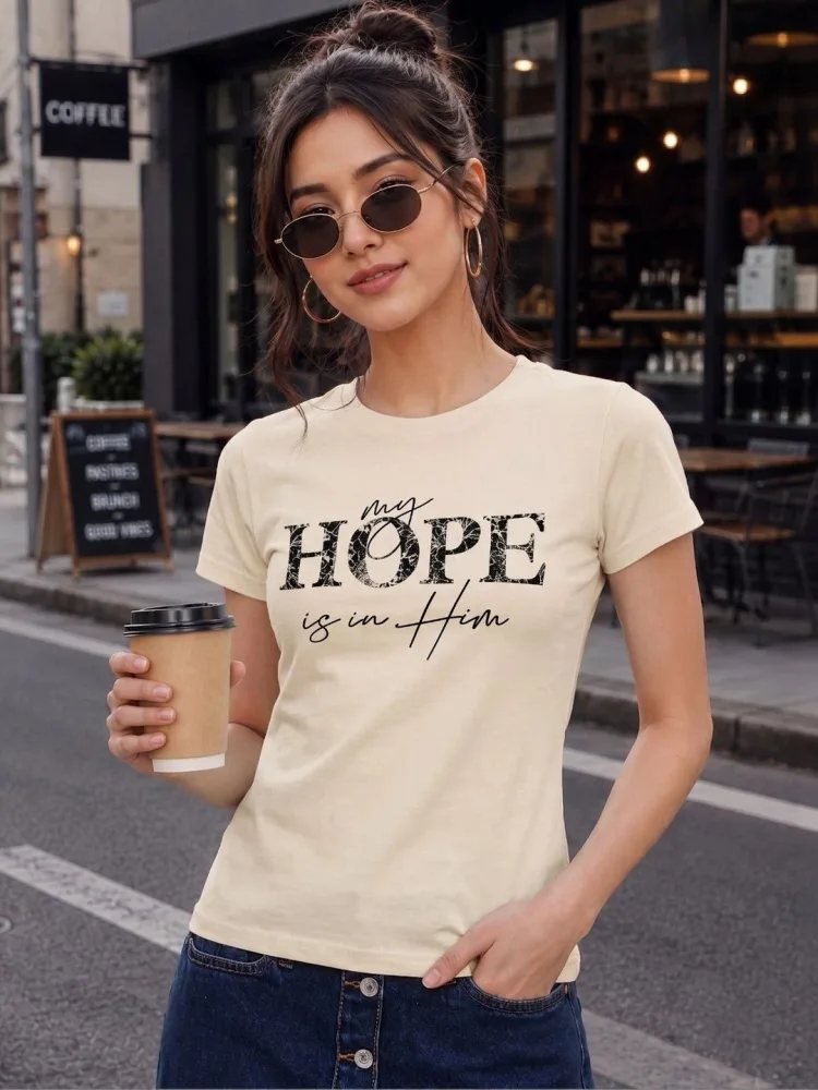 Camiseta Slim Fit Soft Touch Nude — vista frontal