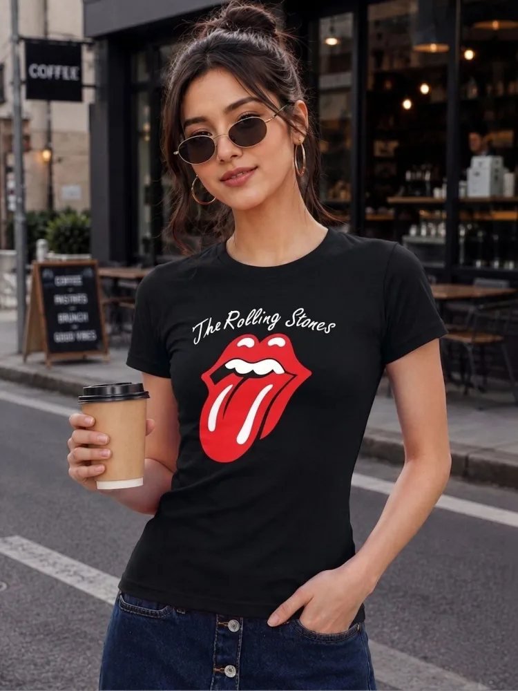 Camiseta Slim Fit Soft House Negra — vista frontal