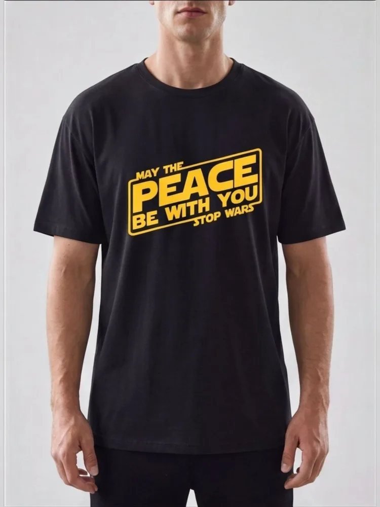 Camiseta Star Wars Regular Fit Core Deck Negra — vista frontal